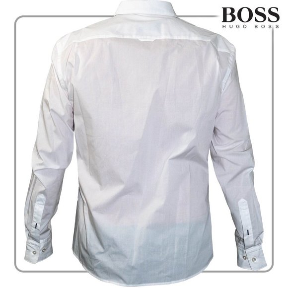 Hugo Boss Men's White Button Down Shirt (size  XL) - Picture 2 of 5